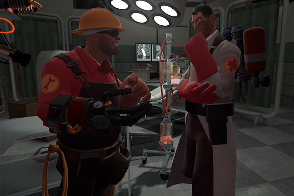 Put it this way, the Engineer Update alone turned him from the sanest mercenary in the team to a man who'd hack off his own hand just for a new wrench!