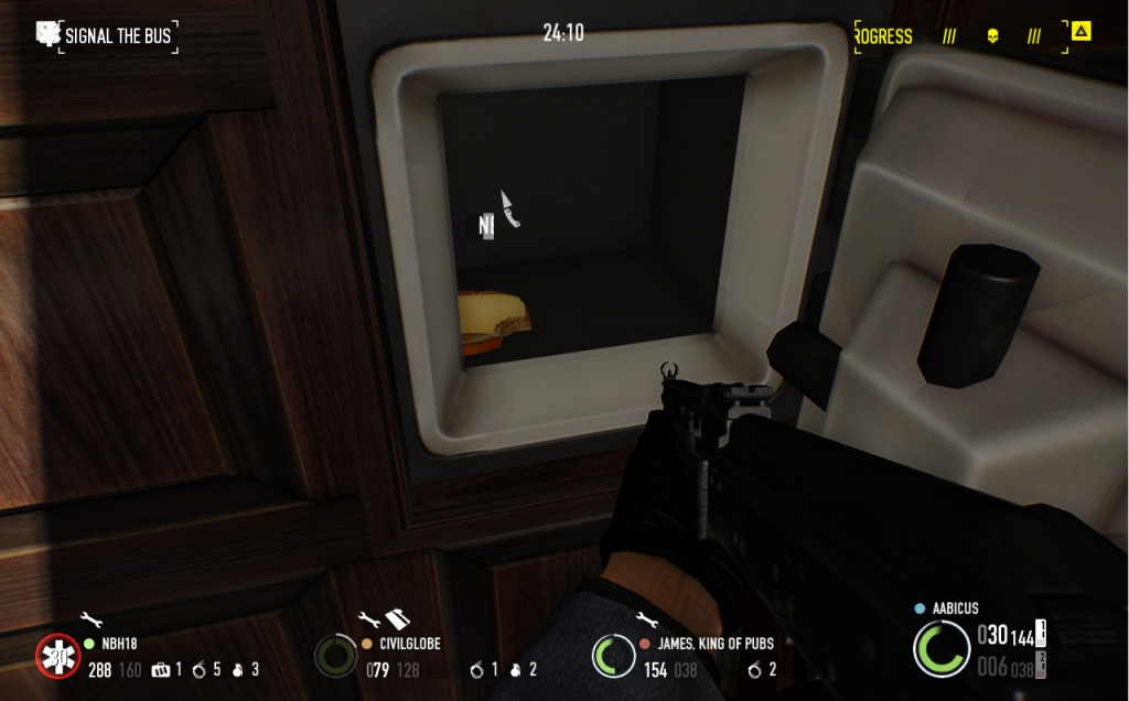 Picking safes and deposit boxes is not an experience adding to my enjoyment of a heist.
