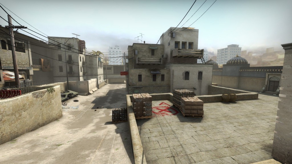 Dust2, the map everyone loves or hates.