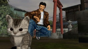 Since the series only had two games, Ryo may never avenge his father, but at least he was able to feed a kitten Sega brand Tuna.