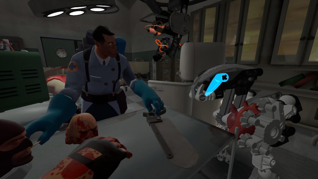 Excuse me, Medic, I think you dropped this...