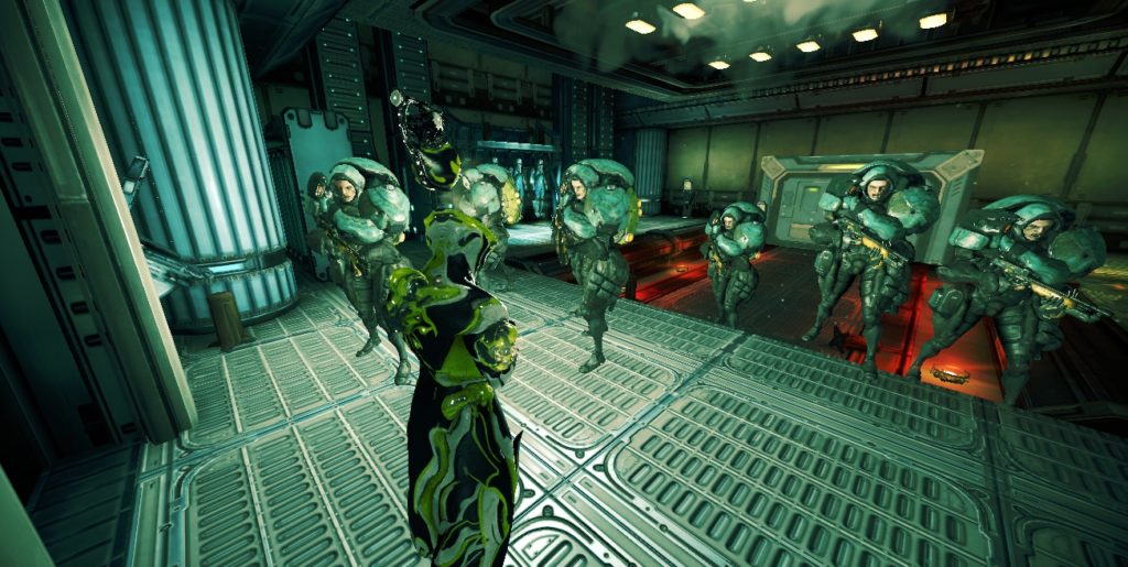 Patience is key. Even on glitched Invasion Spy missions on Ceres. Got a bunch of Grineer guys to follow me around though.