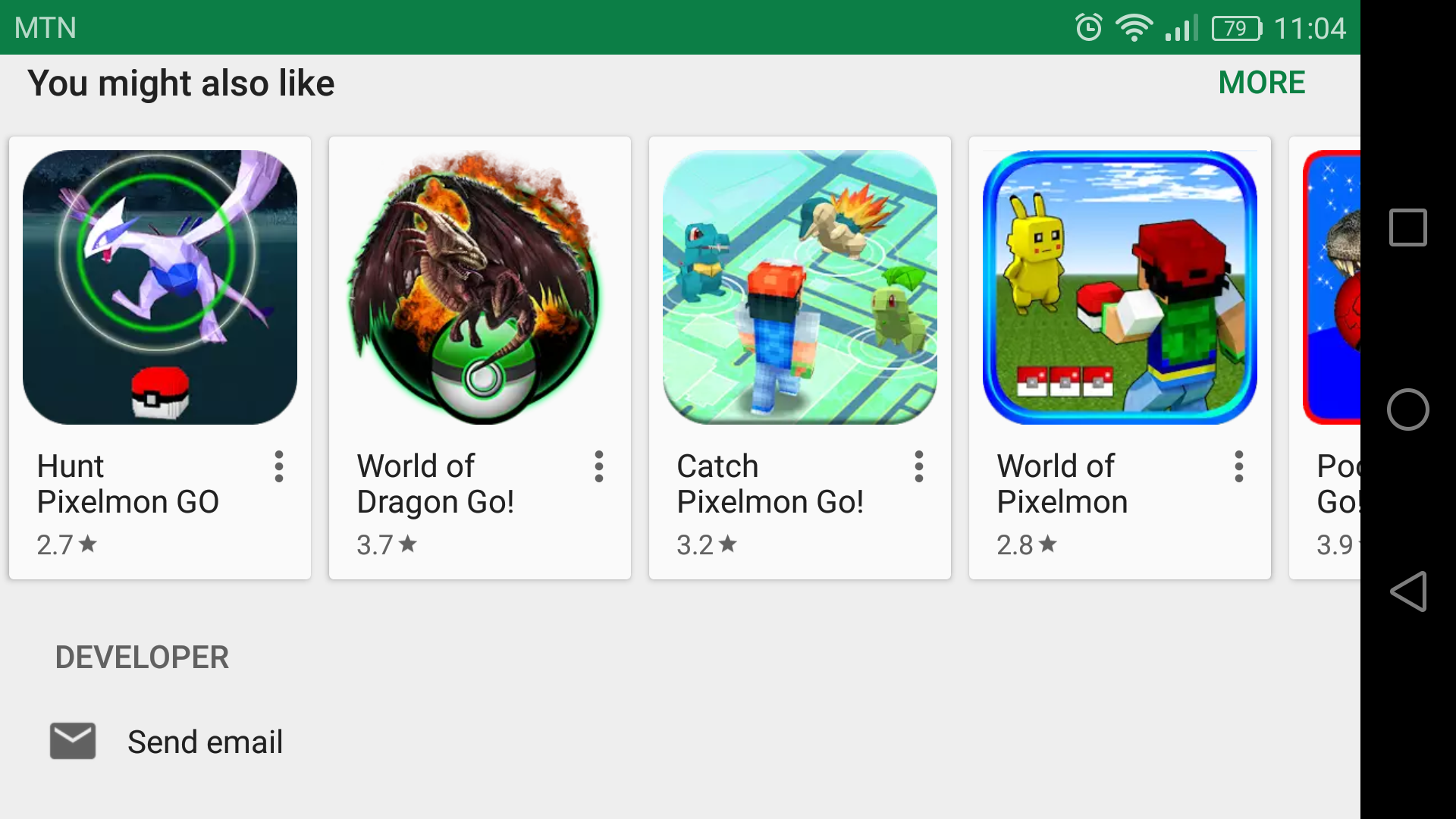 Not Pokemon GO