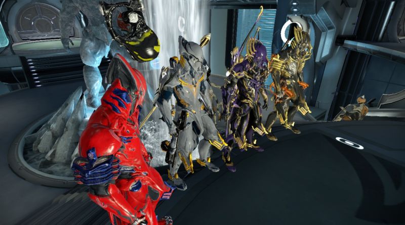 A row of Volt Primes. Volt Prime is the second easiest Prime to get after Trinity Prime, hence how common they are.
