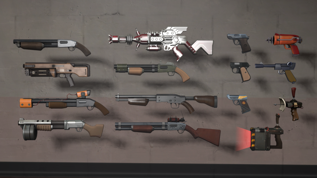 All the multi-class firearms