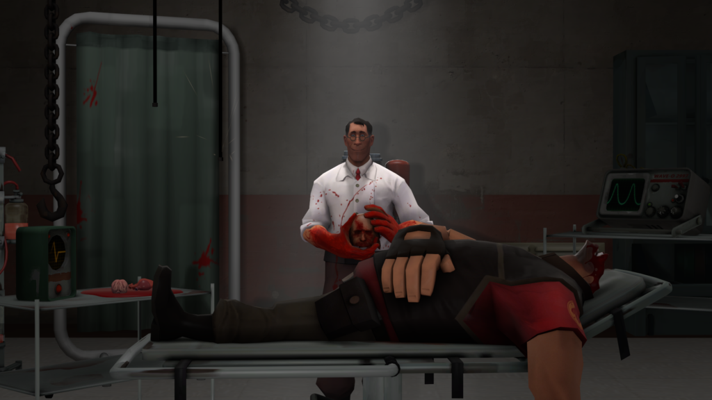 Yeah, psychotic Medic.