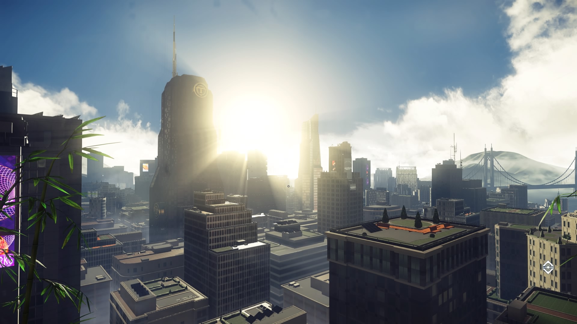 A view of the city in Prey.