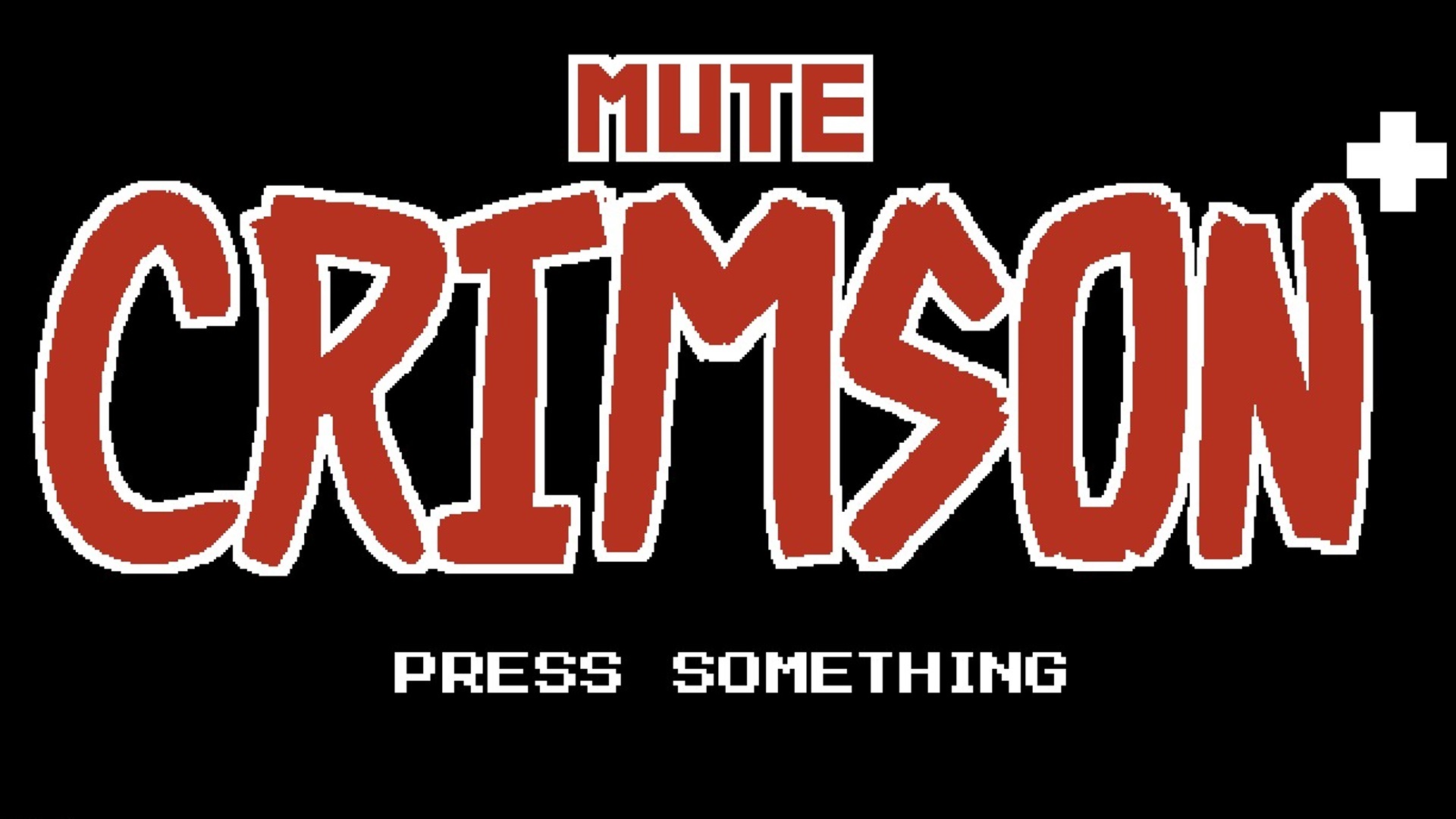 Mute Crimson title screen.