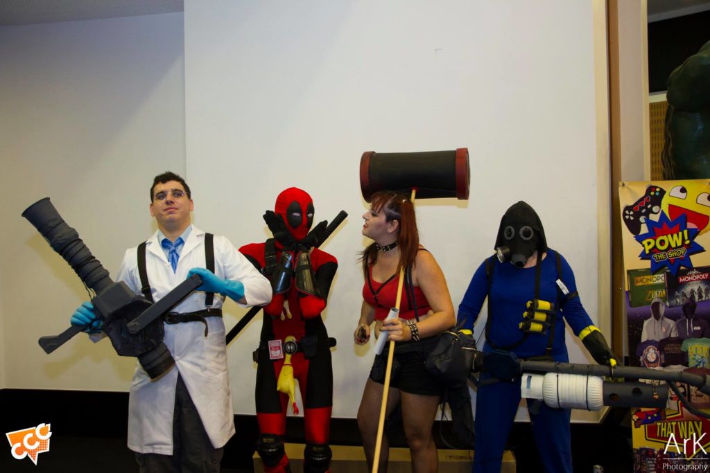 I actually don't know who this Deadpool is but he insisted on some photos last year.