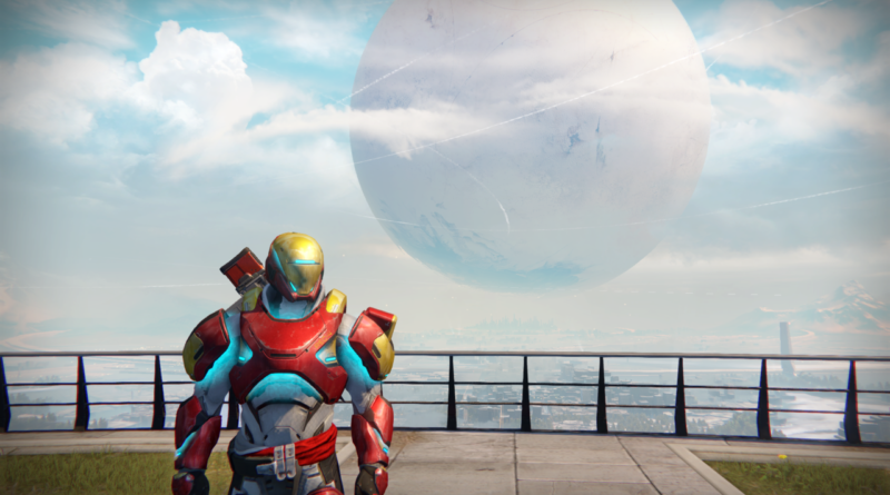 Here is Iron Ma... I mean... my Titan on Destiny 1