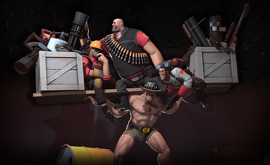Team Fortress 2 Balance Changes. Image from the official TF2 website.