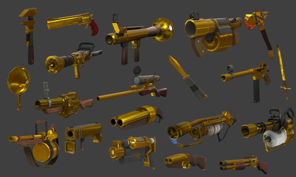 Australium weapons