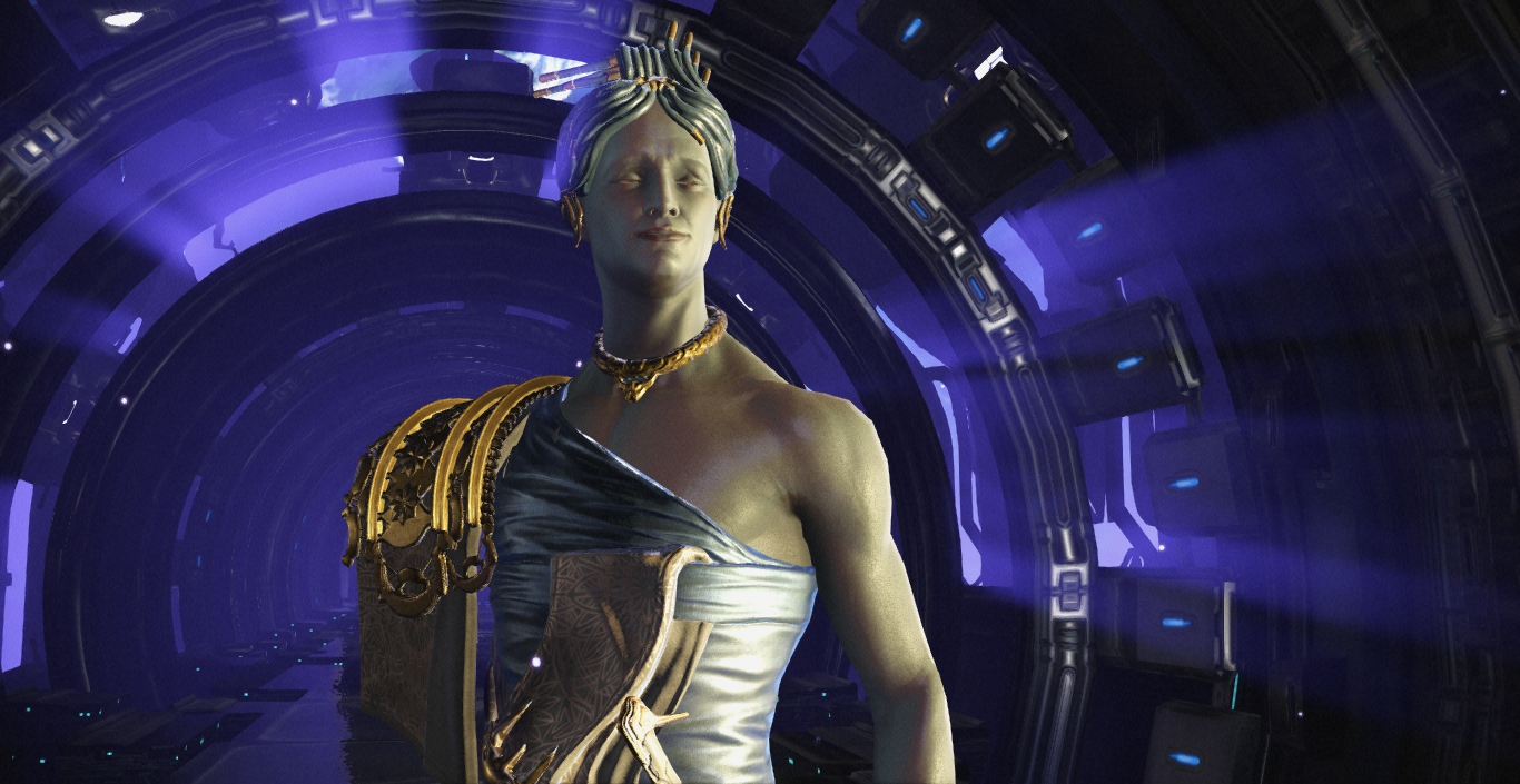 Wow this guy is fucking hideous. Lotus, you're not falling for this Orokin scum, are you?