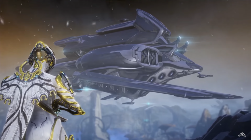 Is that a ship coming to pick you up? A Tenno ship?