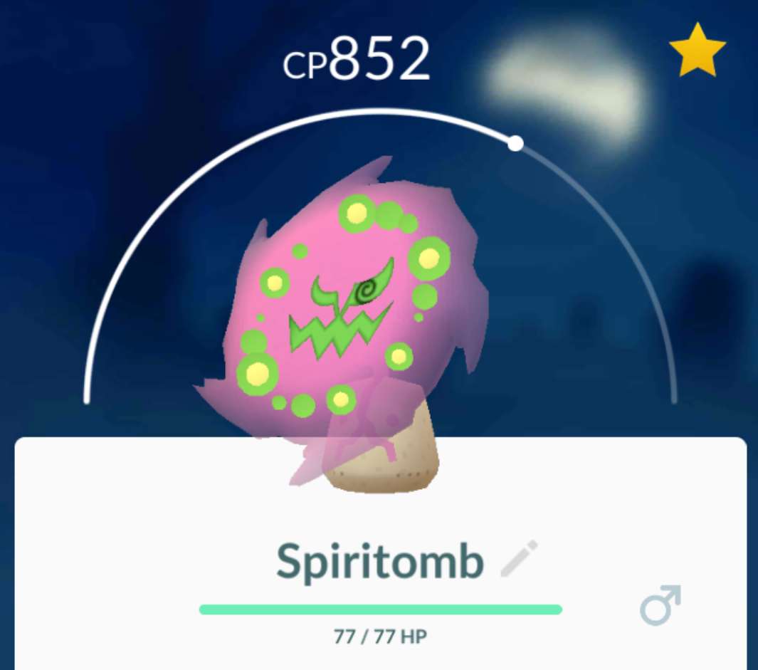 Pokemon shiny spiritomb 3
