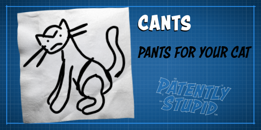 "Help, my cat won't stop licking its schlong!" Then give it Cants! Cants - Pants for Cats
