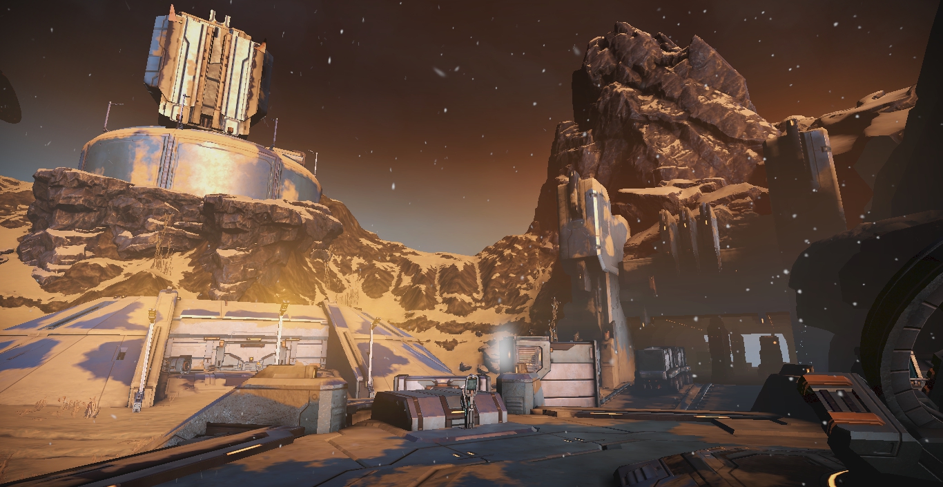 Corpus base in the Orb Vallis