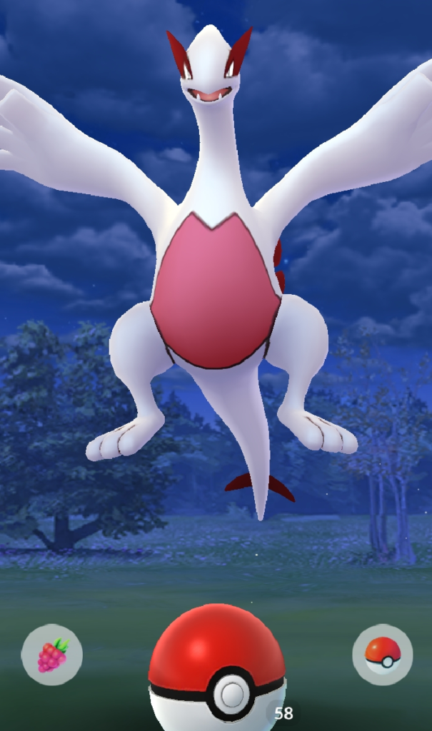 Even Lugia, from the Research Breakthroughs, seemed a lot closer than it used to be.