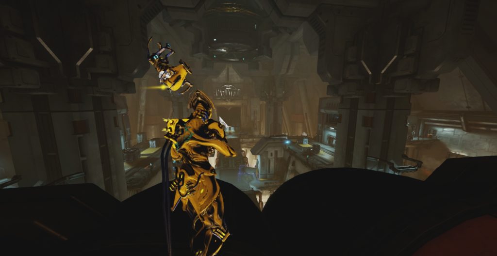The brightness levels you see most of the time. I have Warframe set up to be pretty bright, mind you...