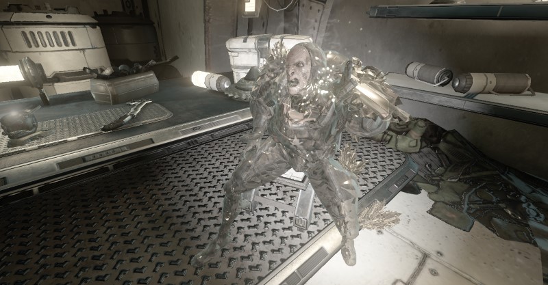 A Glassed Grineer, the victim in Act 3