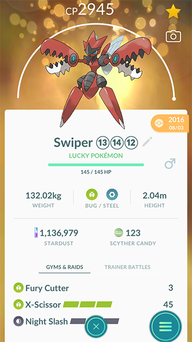 Mega Scizor (Pokémon GO): Stats, Moves, Counters, Evolution