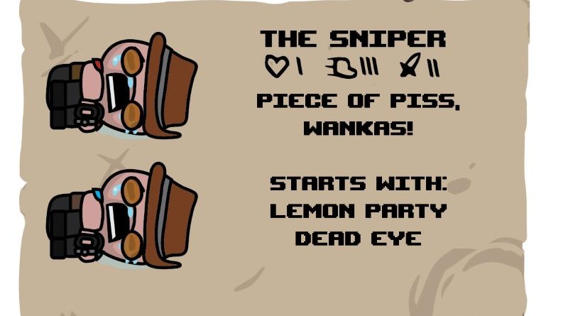 Binding of TF2 Characters - Sniper