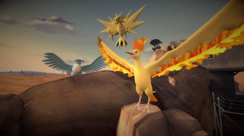 Pokémon GO! — Legendary Birds & Unown Event Concept