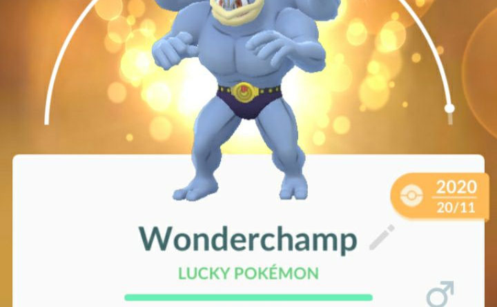 Wonderchamp, a 4* Machamp with 2 moves