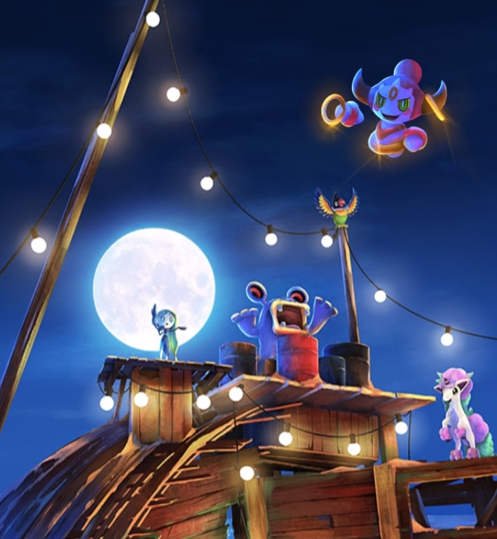 Hoopa appeared in the loading screen over GO Fest