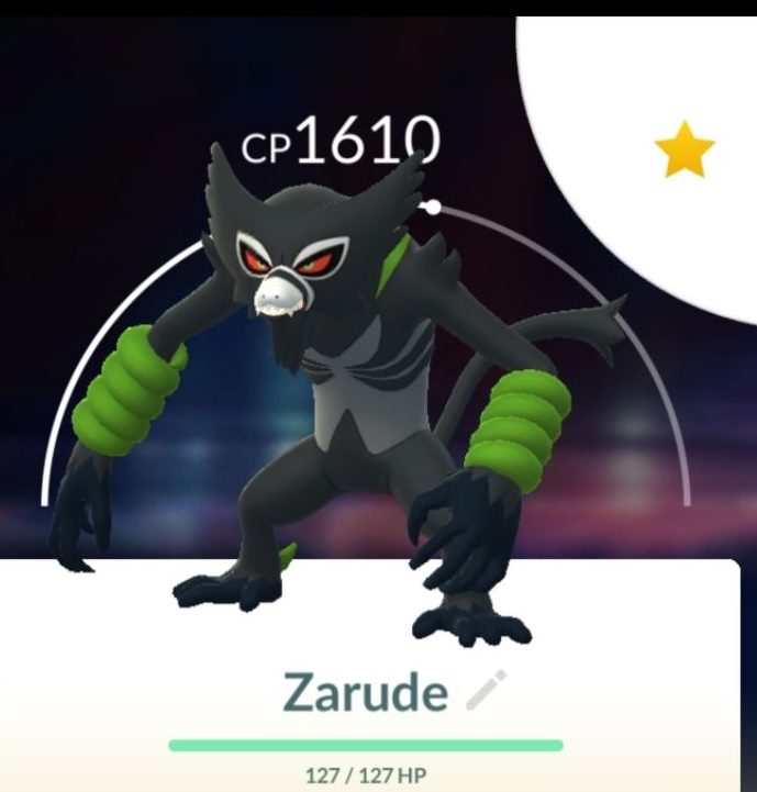 The new Mythical Pokemon, Zarude