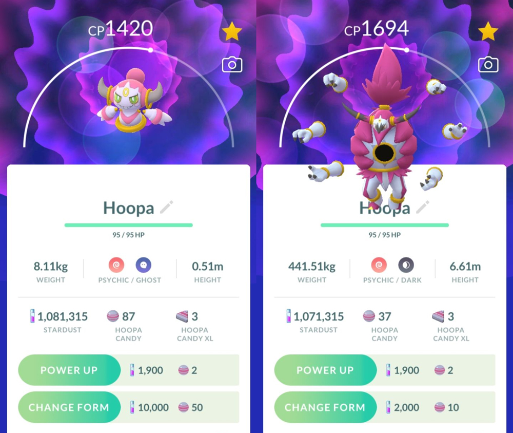 Hoopa In Pokemon Go And Hope For Transformations The Daily Spuf