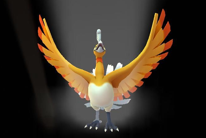 My best catch of the event was this shiny Ho-Oh.