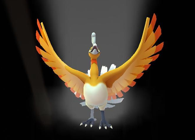 My best catch of the event was this shiny Ho-Oh.
