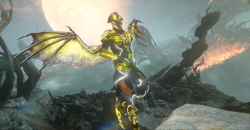 Volt with Voidshell Skin and wing ephemera