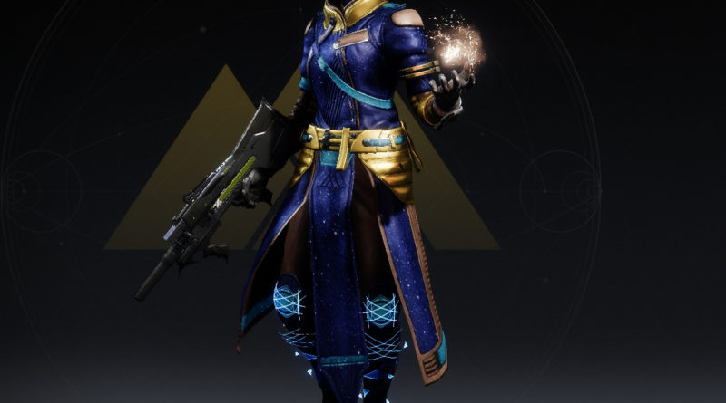 A cool shader in Destiny 2. I have no idea where the gold comes from