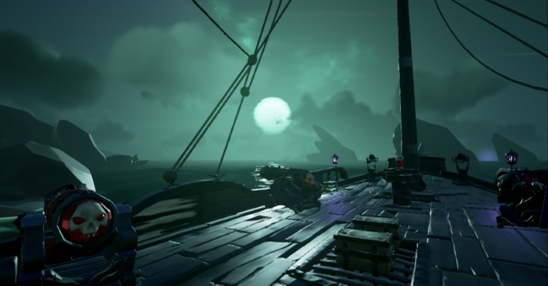 Sailing on Ghostly Seas