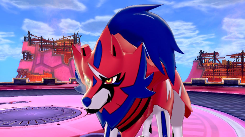 Zamazenta looking bored