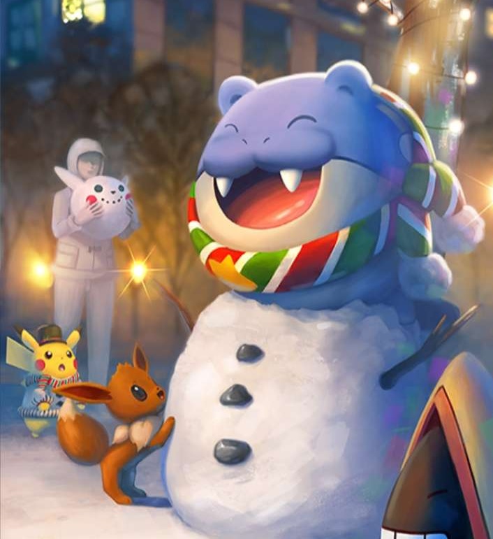 Pokemon Go Shiny Spheal Christmas Scarf 8 Shinys 30PTC @ccount