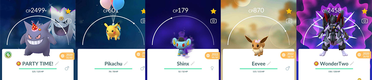 Favourite costume pokemon