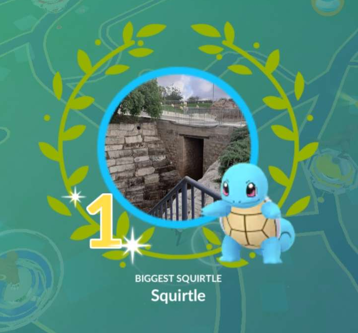 A Squirtle coming first in a showcase