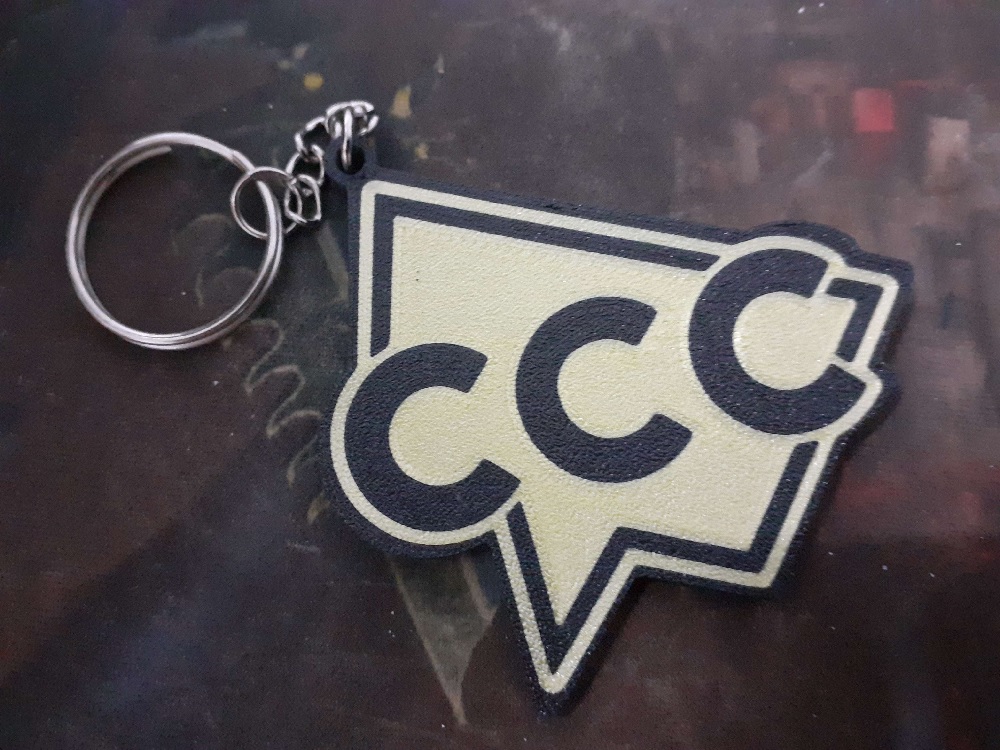 Cyprus Comic Con key ring