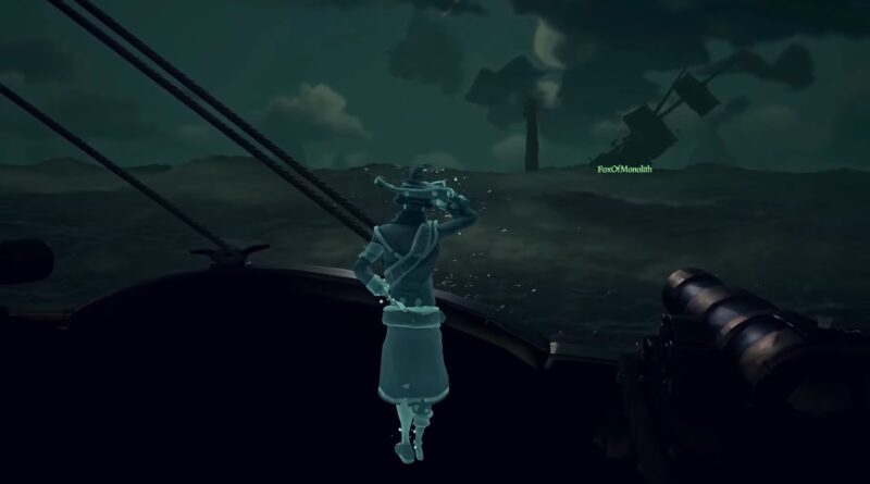 The sinking Guild Galleon