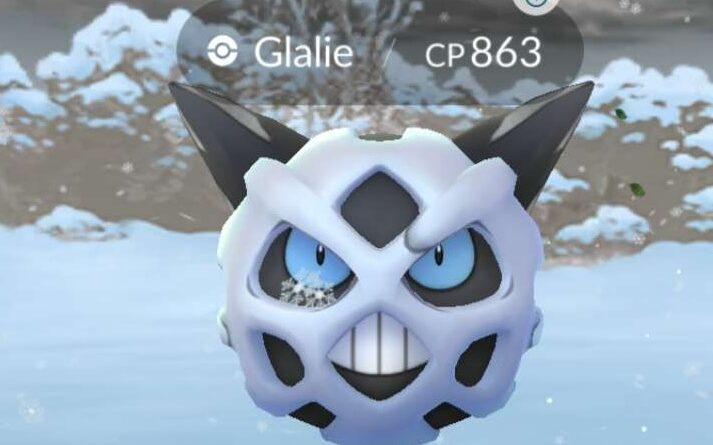 A Pokemon with Snow Weather Boost